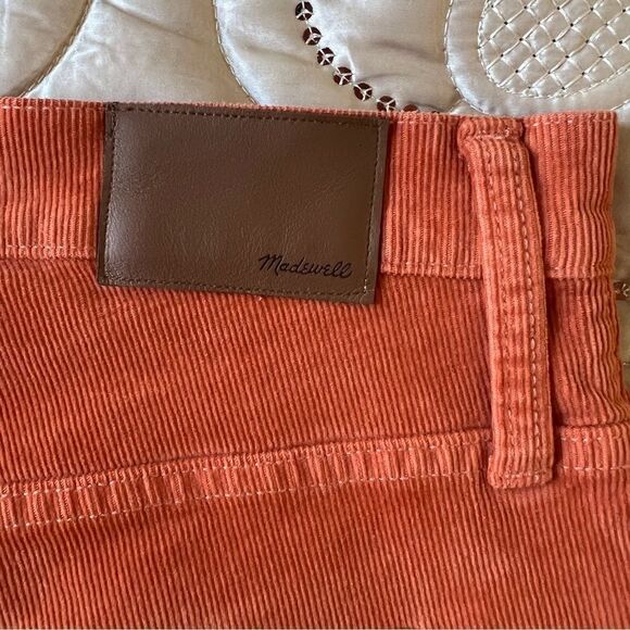 Madewell Corduroy Classic Straight Leg Jean Pants NEW Size 35 - Picture 10 of 12